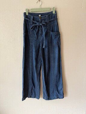 American Eagle | Wide Leg Denim Trousers | Size 0